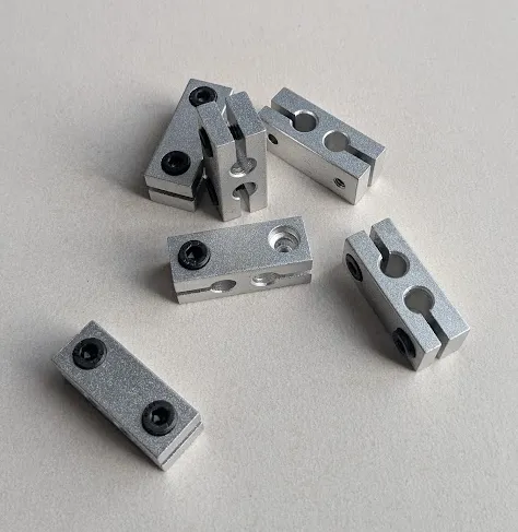 [R00130] Support cheese 2 axes parallèles D6x6