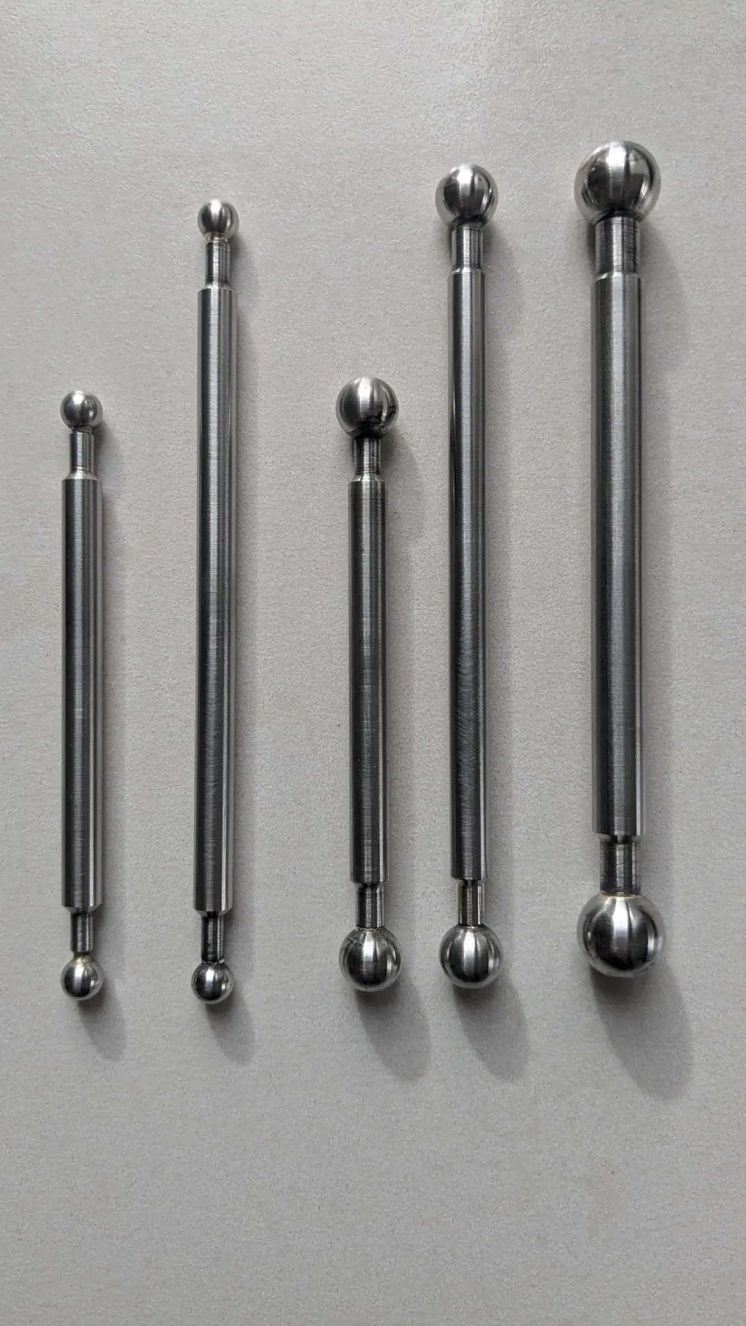 [R00251-1] Rod 2 billes B9i axe ø 6mm (60 mm)