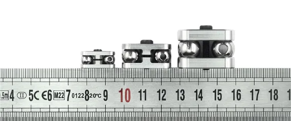 [R00196-1] Joint 2 billes en inox pour Rig (6,35 mm / 1/4" (B6i))